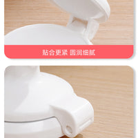 Cake Style Dumpling Mold – Making Green Baozi
