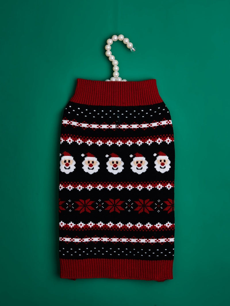 Christmas Pet Sweater – Santa Claus Sound