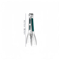 Clip Kitchen Barbecue Food Tongs – Silicone Anti-scalding Bread