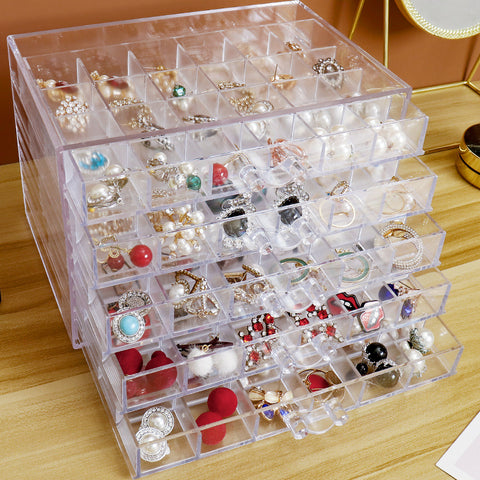Large-capacity Household Storage Box – Earrings Necklaces