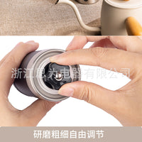 Portable Coffee Grinder Manual Stainless Steel Hand-Cranked