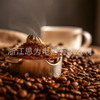 Portable Coffee Grinder Manual Stainless Steel Hand-Cranked