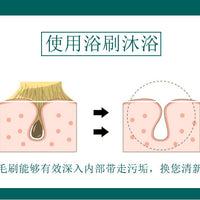 Boar Bristle Body Brush – Soft Bath