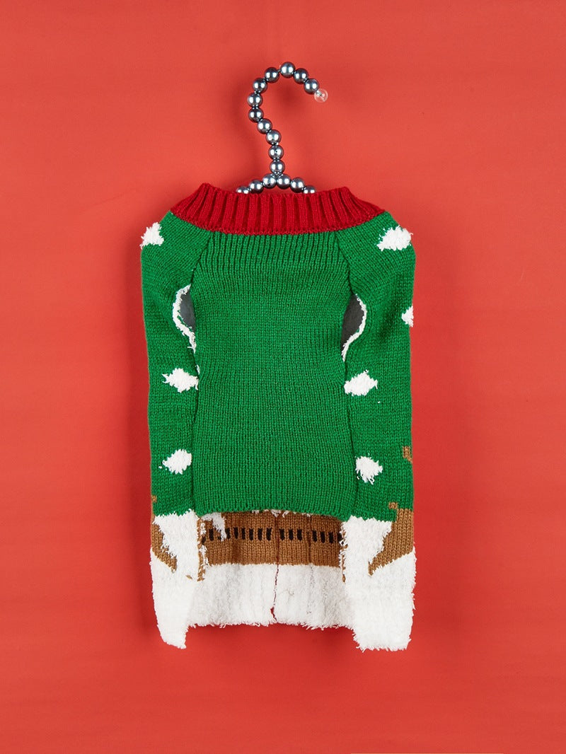 Christmas Pet Sweater – Santa Claus Sound