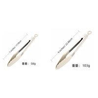 Clip Kitchen Barbecue Food Tongs – Silicone Anti-scalding Bread
