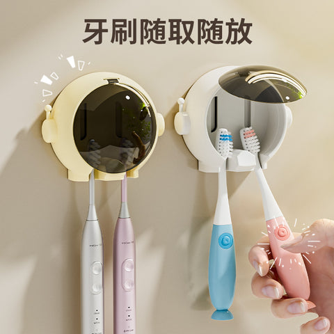 Cartoon Toothbrush – Storage Rack Wall-mounted