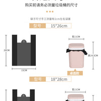 Size Plastic Bag Bin Bags – Black Desktop Car