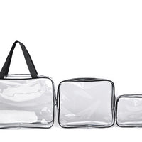 PVC Three-piece Multi-functional Storage Bag – Wash