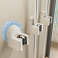 Suction Cup Mop – Holder No-drill Wall-mounted