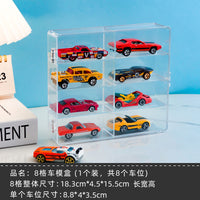 Domeka Transparent Display Stand – Drawer Alloy Car