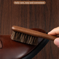 Beech Horsehair Brush – Leather Shoes Oiling