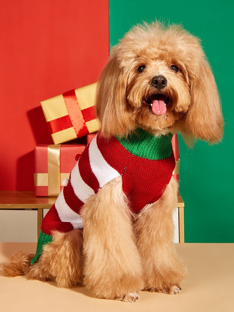 Christmas Pet Sweater – Santa Claus Sound