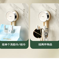 Rotary Suction Cup Hooks – Strong Vacuum Non-punching