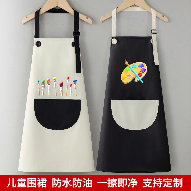 Children's Apron – Painting Waterproof Antifouling