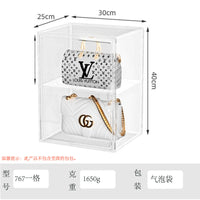 Box Storage Display Stand – Desktop Transparent Dustproof