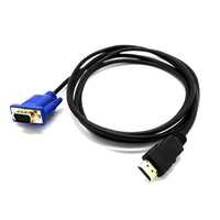 Hdmi Vga Conversion Cable – Player Dvd Connected