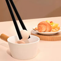 Silicone Food Tongs – Steak Clip Salad