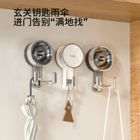Rotary Suction Cup Hooks – Strong Vacuum Non-punching