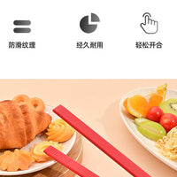 Silicone Food Tongs – Steak Clip Salad