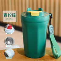 Water Cup Thermos Coffee – Double-layer Car Smart