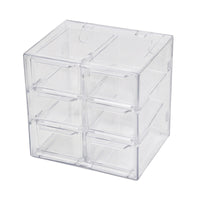 Grid Dustproof Drawer Storage Box – Stationery Jewelry Cosmetics