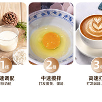 Dual-stick Milk Frother Coffee Maker – Cream Mixer Household