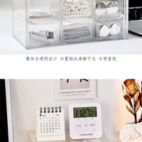 Six-grid Dustproof Drawer Storage Box – Stationery Jewelry 12-grid