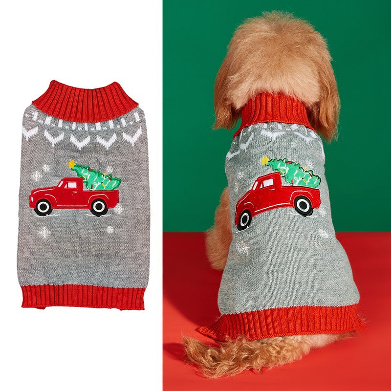 Christmas Pet Sweater – Santa Claus Sound