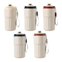 Water Cup Thermos Coffee – Double-layer Car Smart