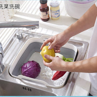 Kitchen Sink Organiser – Folding Square Vegetable