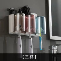 Wall-mounted Toothbrush Holder – Toilet Non-perforated Toothpaste