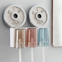 Wall-mounted Toothbrush Holder – Toilet Non-perforated Toothpaste