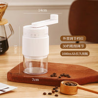 Italian Grinder Automatic Coffee Maker – Machine Rechargeable