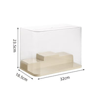 Box Storage Display Stand – Desktop Transparent Dustproof