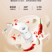 Wireless Electric Garlic Press – Masher