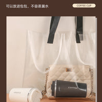 Water Cup Thermos Coffee – Double-layer Car Smart