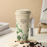 Water Cup Thermos Coffee – Double-layer Car Smart
