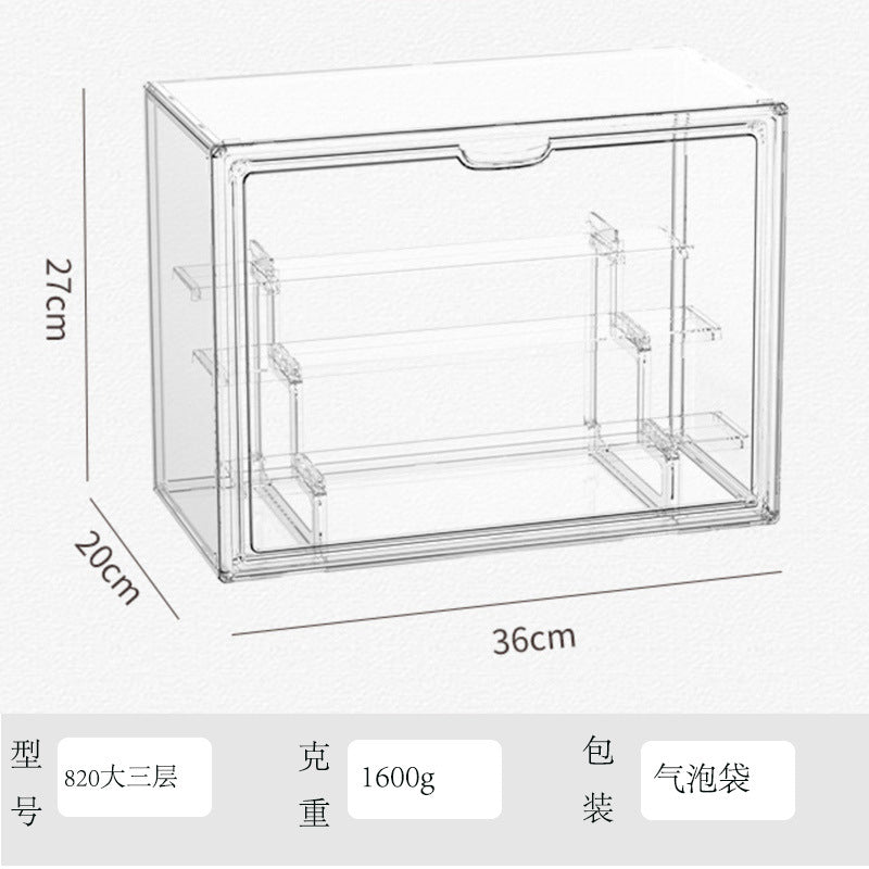 Box Storage Display Stand – Desktop Transparent Dustproof