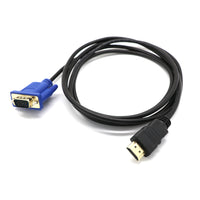 Hdmi Vga Conversion Cable – Player Dvd Connected