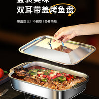 Barbecue Grill Electric Fish Plate