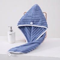 Turban Household Shampoo Towel – Thickened Shower Cap