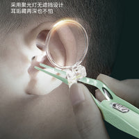 Luminous Ear Scoop Set Baby Picking Tool USB Charging with Light