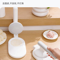 Cake Style Dumpling Mold – Making Green Baozi