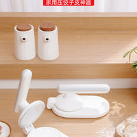 Cake Style Dumpling Mold – Making Green Baozi