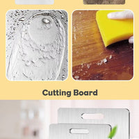 201 Stainless Steel Cutting Board – Thickened Anti-mold