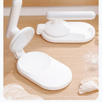 Cake Style Dumpling Mold – Making Green Baozi