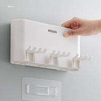 Wall-mounted Toothbrush Holder – Toilet Non-perforated Toothpaste