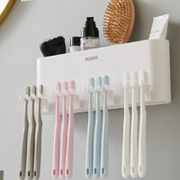 Wall-mounted Toothbrush Holder – Toilet Non-perforated Toothpaste