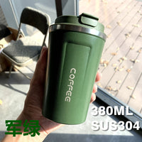 Water Cup Thermos Coffee – Double-layer Car Smart