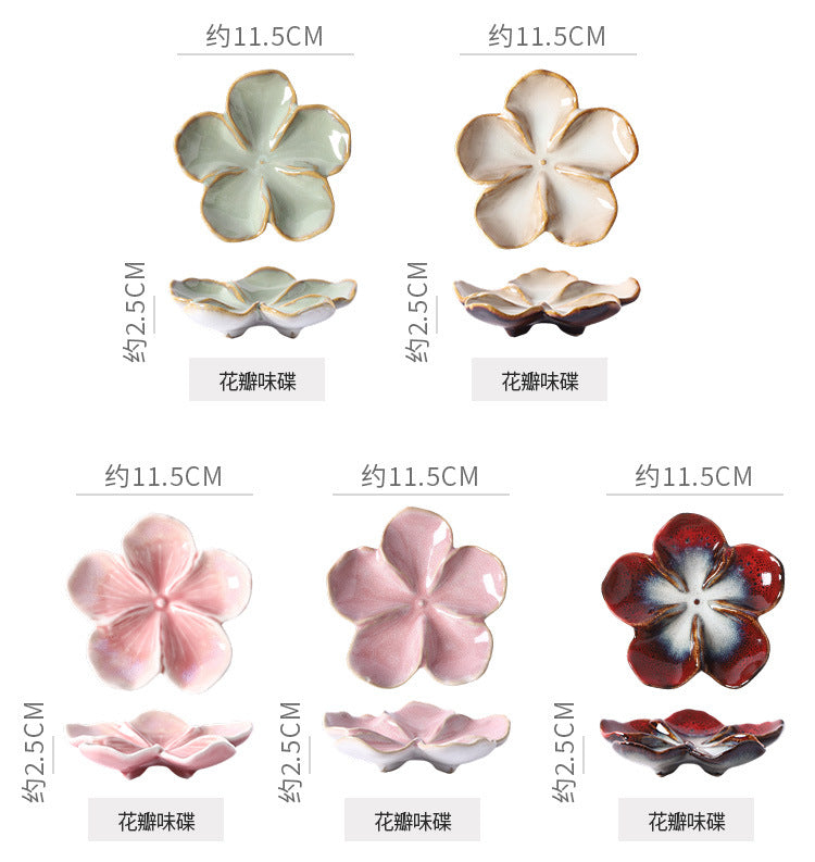 Dish Multi-color Kiln-turned Plate